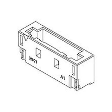 Molex IllumiMate Connector System, Natural, Liquid Crystal Polymer Insulation, 100 V AC/DC, 1 A 1041270620